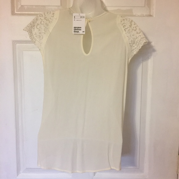 NWT h&m lace blouse - Picture 2 of 5